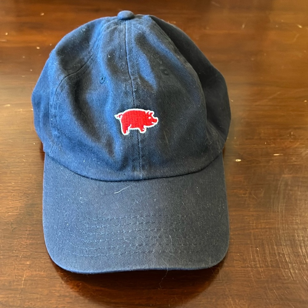 Navy Adjustable Curly Tail Hat